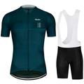 Cycling Jersey 2024 Men Summer Anti-UV Cycling Jersey Set Breathable Racing Sport Mtb Bicycle Jersey Bike Cycling Clothing Suit 2 XS
