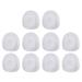 Fimeskey 10Pcs Mini Cowboy Hat Plastic Mini Western Hat Cute Doll Hat Party Hats For Pretend Play Dollhouse Decoration Bottle Covers Home & Garden