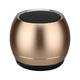 Chiccall Metal Bluetooth Speaker Mini Speaker Subwoofer Outdoor Portable Bluetooth Speaker HIFI Sound Quality Intelligent Noise Reduction Speakers Bluetooth Wireless on Clearance Gold