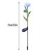 Solar Rose Lights Outdoor Solar Garden Stake Lights Solar Flowers Lights Outdoor Garden Waterproof LED Roses Flowers Lights Yard Decorations Outdoor Color Changing