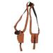 Left Right Hand Shoulder Shooting Tool Bag PU Leather Double Shoulder Shooting Tool Holder Hunting Accessories