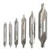 ionze Tools Bit Tool Center 6pc Kit Combined Lathe Mill Countersink Drill Tackle Set Tools & Home Improvement House Tools Set ï¼ˆSilverï¼‰