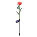 Solar Rose Lights Outdoor Solar Garden Stake Lights Solar Flowers Lights Outdoor Garden Waterproof LED Roses Flowers Lights Yard Decorations Outdoor Color Changing