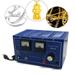 Miumaeov Jewelry Plater 110V 30A Surface Treatments Jewelry Plating Electroplating Rectifier for Platinum Gold Silver Rhodium Plating
