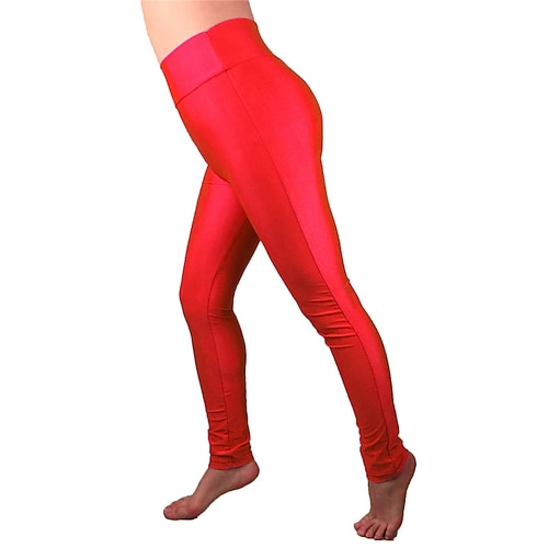 Damen Leggings Gemütliche Leggings Mode Streetwear Volle Länge Hohe Taille Einfarbig Hoher Schnitt Komfort Atmungsaktivität Weich Mikroelastisch Täglich Urlaub Club Violett Grau Schwarz Weiß Sommer Image