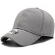 Herren Cap Basecap Kappe Schwarz Dunkel Blau Polyester Reise Strand Design Outdoor Urlaub Glatt Einstellbar Sonnenschutz Atmungsaktiv Modisch