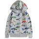 kinderkleidung Jungen Kapuzenpullover mit Reißverschluss Feste Farbe Karikatur Langarm Frühling Herbst Winter Cool bezaubernd Täglich Baumwolle Schulanfang Outdoor Casual