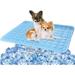 Stibadium Pet Dog Cooling Mat Pad for Dogs Cats Ice Silk Mat Cooling Blanket Cushion for Kennel/Sofa/Bed/Floor/Car Seats Cooling
