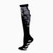 24 Styles Compression Socks Running Women Men Sports Socks Fit For Tired Anti Outdoor Football Socks Varicose Veins Stockings 173-Light Gray L-XL