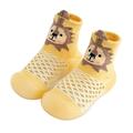 Infant Boys Girls Animal Prints Cartoon Socks Shoes Toddler Breathable Mesh The Floor Socks Non Slip Prewalker Shoes Baby Shoes First Steps Baby Shoes Size 2 Basketball Shoes with Strap Toddler Tennis