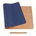 Large Leather Desk Mat Double-Sided Desk Pad(31.4 X 15.7 ) Eco Cork Desk Pad Protector Waterproof Mouse Pad for Desk Writing Pad for Office/Home