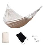 Beach Outdoor Camping Leisure Double Hammocks Garden Hanging Chair