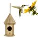 YaChu Bird House Outdoor Bluebird House For Outside Clearance Wooden Birdhouse Finch Cardinals Hanging Birdhouse Nesting Box For Wild Bird Viewing