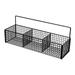 Esquirla Food Organizer Basket Wall Hanging Basket Pantry Shelves Metal Wire Storage Basket Fruit Basket for Closet Cabinet Countertop