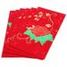 Spring Festival Red Packet 6 Pcs See Envelope Bag Gifts Packets Chinese New Year Decor Lunar