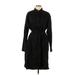 Gap Casual Dress - Shirtdress: Black Dresses - New - Women's Size Large Tall