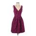 Eva Franco Casual Dress: Pink Dresses - Women's Size 4