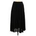 Max Studio Casual Skirt: Black Solid Bottoms - Women's Size Large