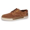 Schnürschuh CAMEL ACTIVE Gr. 45, braun (cognac) Herren Schuhe Schnürhalbschuhe