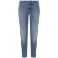 Skinny-fit-Jeans PEPE JEANS "SKINNY LW" Gr. 26, Länge 30, blau (light used) Damen Jeans Röhrenjeans