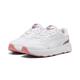 Sneaker PUMA "Runtamed Platform GirlPower Sneakers Damen" Gr. 38, weiß (white silver passionfruit metallic pink) Schuhe Sneaker