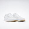 Sneaker REEBOK CLASSIC "REEBOK COURT ADVANCE", Gr. 42,5, weiß (weiß, gum), Leder, Synthetik, sportlich, Schuhe