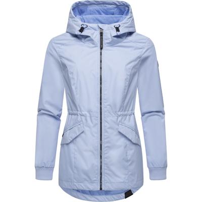 Outdoorjacke RAGWEAR "Dowey A", Damen, Gr. S (36), blau (hellblau), Außenmaterial: 100% Polyester, Innenfutter: 100% Polyester, casual, tailliert hüftbedeckend, hoch geschlossener Ausschnitt, Langarm Ärmel ohne Ärmelschlitz elastischer Bund mit... Image
