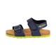 Sandale TROLLKIDS "KIDS BERGEN SANDAL" Gr. 29, blau (navy, green) Schuhe