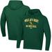 Men's Under Armour Green William & Mary Tribe All Day Arch Fleece Baseball Raglan Pullover Hoodie