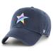 Men's '47 Navy Dallas Cowboys Pride Clean Up Adjustable Hat