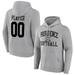 Men's Fanatics Branded Gray Providence Friars Softball Pick-A-Player NIL Gameday Tradition Pullover Hoodie