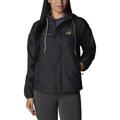 Women's Columbia Black Down East Wood Ducks Omni-Shade Flash Challenger Full-Zip Windbreaker Jacket