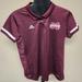 Adidas Tops | Adidas Aeroready Women's Size Large Mississippi State University Polo Shirt | Color: Red/White | Size: L