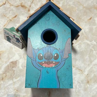 Disney Other | Disney: Stitch Birdhouse | Color: Blue | Size: Os