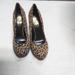 Jessica Simpson Shoes | Jessica Simpson Animal Print Heels Sz 8 | Color: Brown/Tan | Size: 8