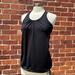 Athleta Tops | Athleta Black Racerback Athletic Tank Top Built In Bra Small Gym Workout | Color: Black | Size: S