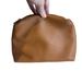 Anthropologie Bags | Anthropologie Faux Leather Cognac Make Up Bag Travel Bag. New Without Tags. | Color: Brown/Tan | Size: Os