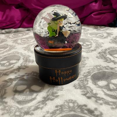Disney Holiday | Halloween Tinkerbell Snowglobe | Color: Black | Size: Os