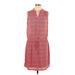 Hilary Radley Casual Dress - Mini: Red Dresses - Women's Size 10