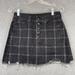 American Eagle Outfitters Skirts | American Eagle Outfitters Button Fly Black Denim Jean Skirt Sz 2 | Color: Black | Size: 2
