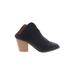 Qupid Ankle Boots: Black Shoes - Women's Size 6 1/2