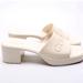 Gucci Shoes | Gucci Rubber Slide Sandals | Color: Cream | Size: 36