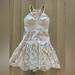 Lilly Pulitzer Dresses | Lilly Pulitzer Adella Lace White Dress Size 0 | Color: Cream/White | Size: 0