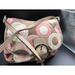 Coach Bags | Coach Soho Pink Signature Snaphead Crossbody | Color: Pink | Size: Os