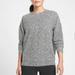 Athleta Tops | Athleta Balance Pullover Lightweight Sweatshirt In Black Micro Cheetah Print S | Color: Black/Cream | Size: S