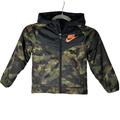 Nike Jackets & Coats | Nike Little Boys Jacket Camo Coat Zip Up Fleece Lined Toddler Baby Size 4t | Color: Black/Green | Size: 4tb