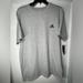 Adidas Shirts | Adidas Golf Shirt Mens Sz Xl Heather Gray Logo Gym Workout Running Preppy Nwt | Color: Gray | Size: Xl