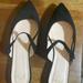 J. Crew Shoes | J Crew Suede Pointed Toe Maryjanes | Color: Black | Size: 8