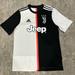 Adidas Shirts | Adidas Juventus Jersey Yourh Xl 2019 2020 Home Football Soccer Bla | Color: Black/White | Size: M