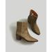 Madewell Shoes | Madewell The Darcy Ankle Boot In Burnt Olive Suede | Color: Green | Size: 8